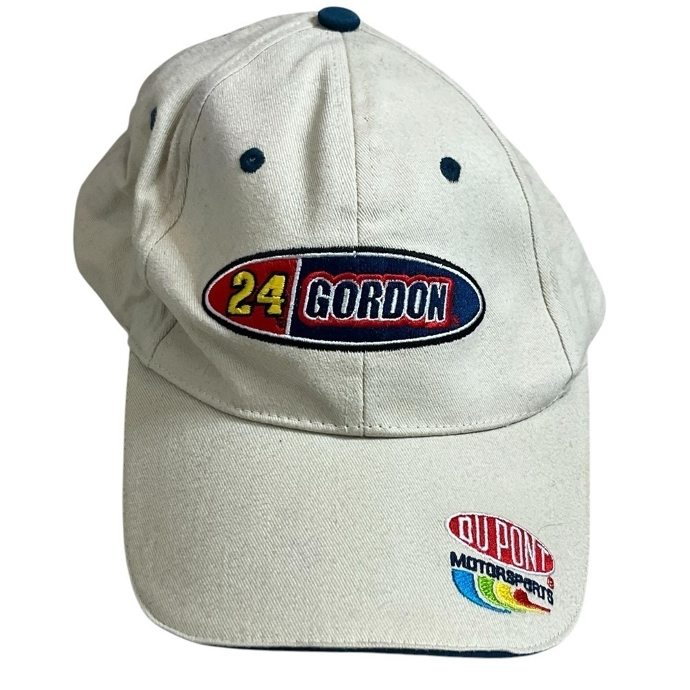 Vintage/Y2K Jeff Gordon DuPont Racing Baseball Hat